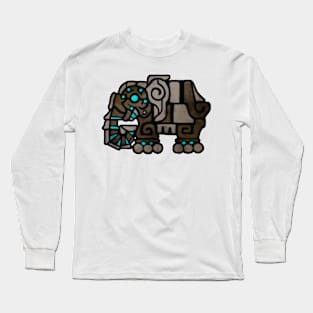 Stained Glass Elephun Water Gun Long Sleeve T-Shirt